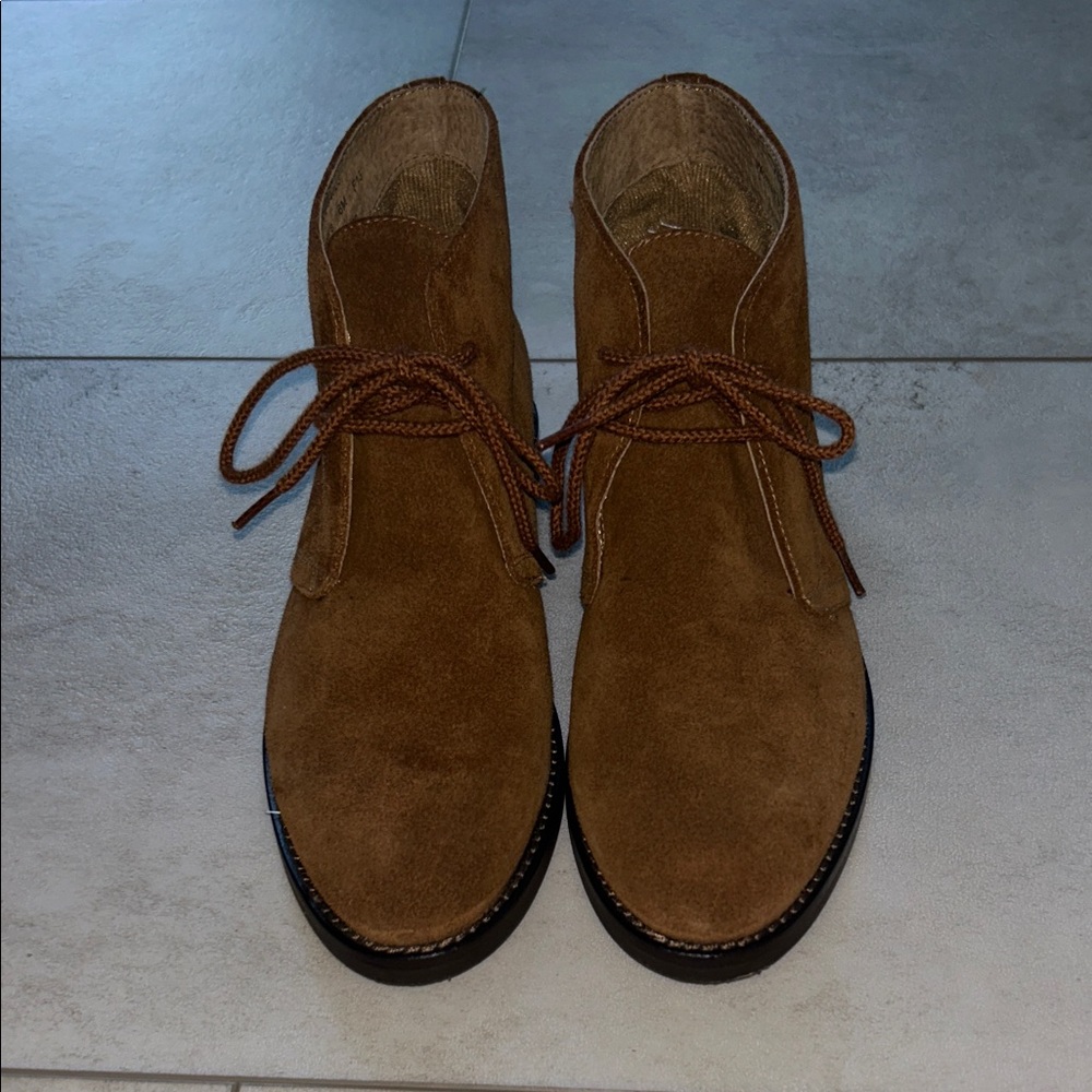 Women’s Johnson and Murphy Brown Suede Boots
